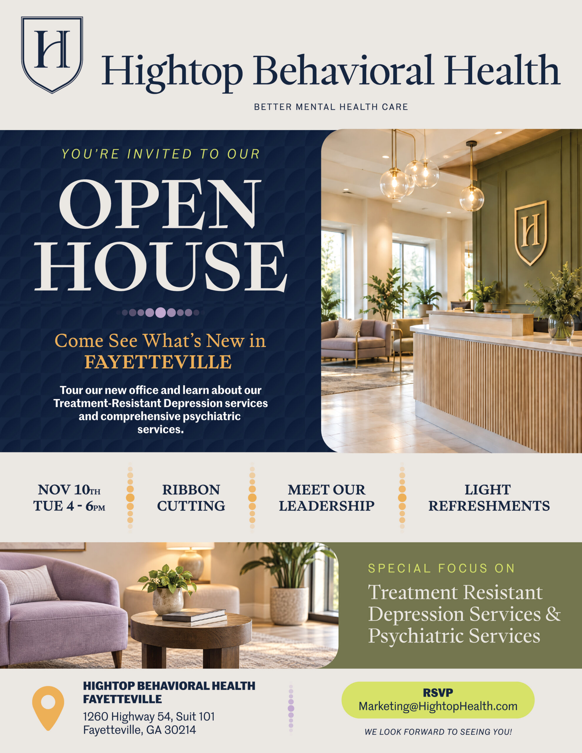 Fayetteville Grand Opening Invitation